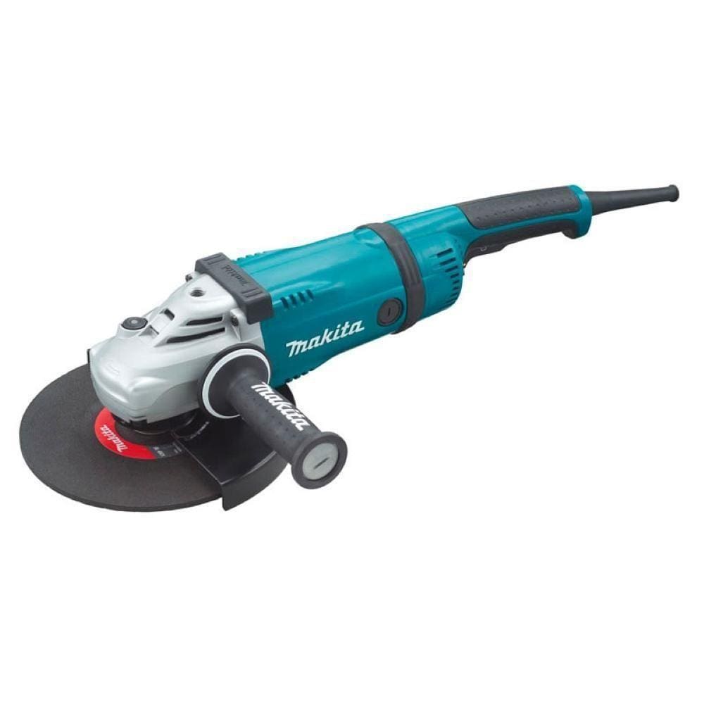 Esmerilhadeira Angular 230mm Industrial 2500w Com Chave De Pino E Punho Ga9040s 127v Makita