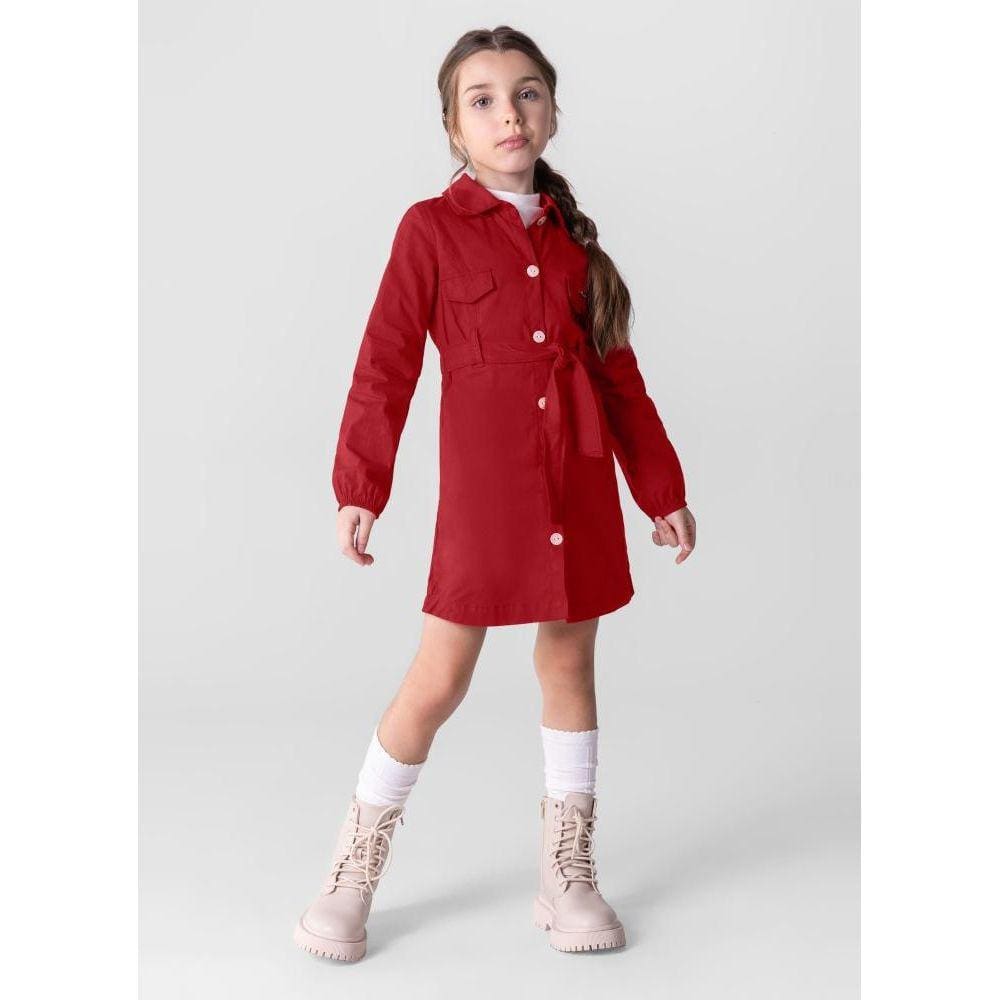 Chemise Tricoline Comfort Infantil Menina Mundi