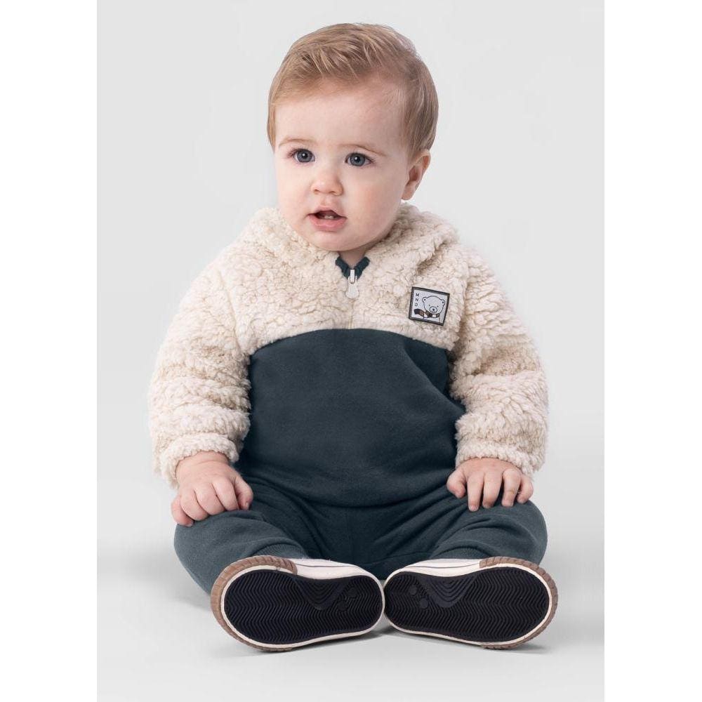 Conjunto Moletom Infantil Menino Mundi