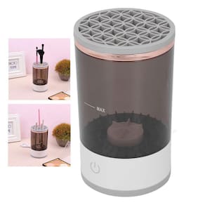Maquina de Limpeza Pincel de Maquigem USB Automatico Vibraçao Remove Sujeira Limpeza Profunda Rapido Potente