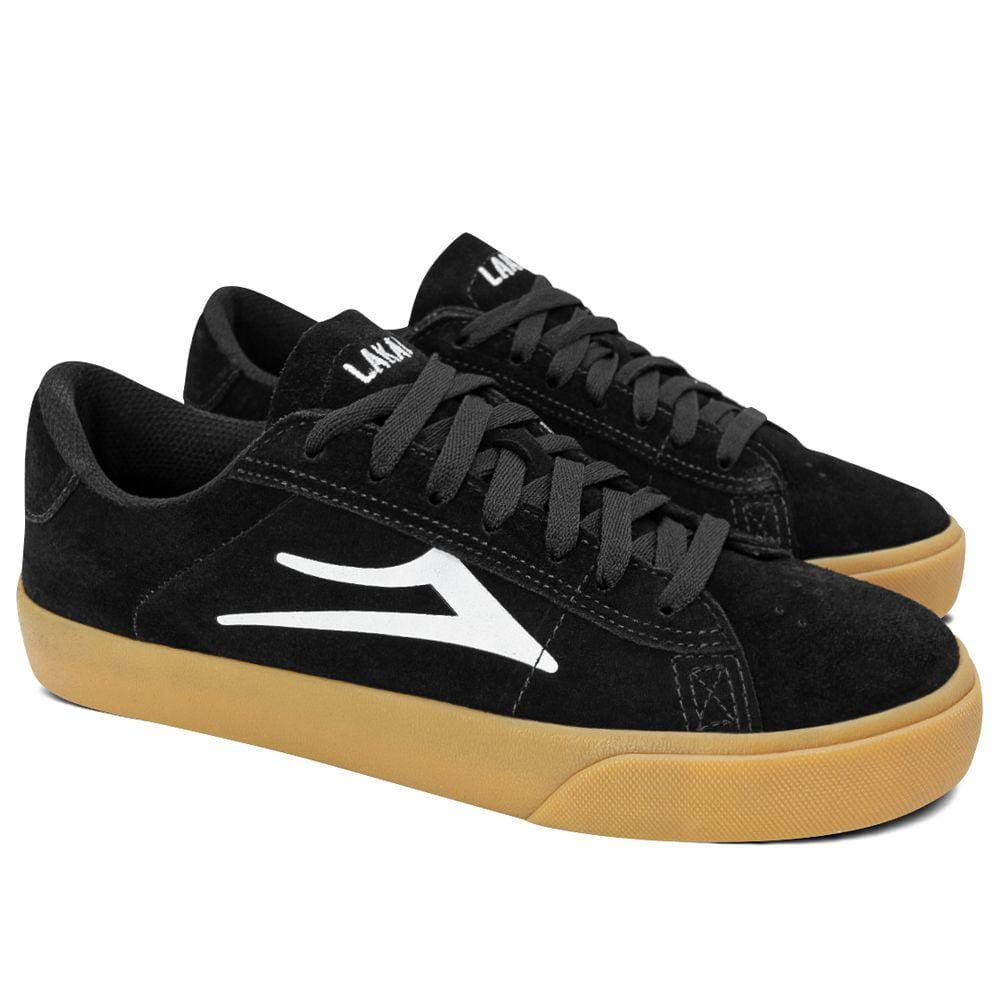 Tênis Lakai New Port Black Gum Suede