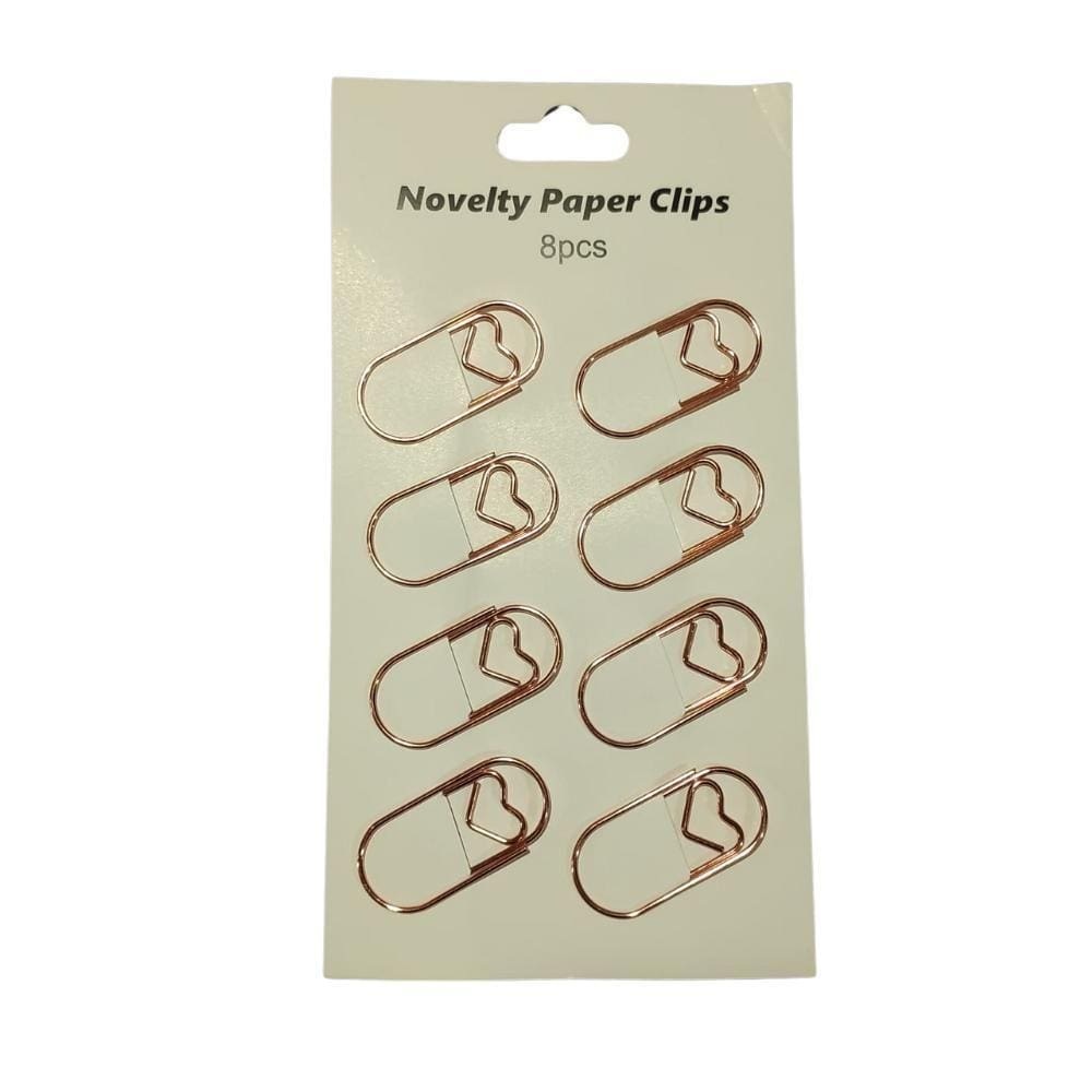 Kit De Clips Em Metal Com 8 Unidades 38Mm Ref:Ap3403