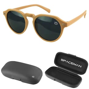 oculos sol verão casual vintage + case + proteção uv masculino acetato casual lentes pretas estiloso