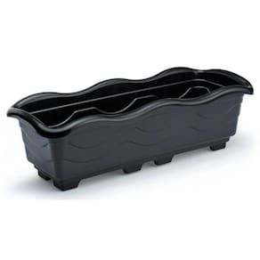 Jardineira Plástica Grande (6,5L) Preta INJEPLASTEC