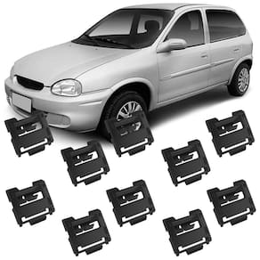 Kit 10 Grampos Presilhas Para Friso De Teto Corsa Super 97 98 99 2000 2001 2002