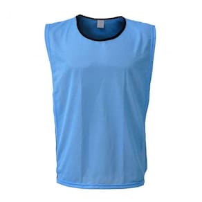 Kit com 10 Coletes de Futebol na Cor Azul Claro - TRB