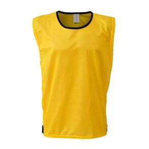 Kit com 10 Coletes de Futebol na Cor Amarelo - TRB