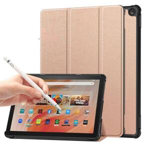 Capa Couro Para Tablet Amazon Fire Hd 10 13º + Caneta Stylus