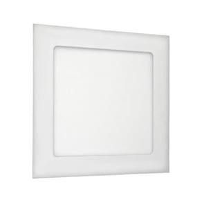 Luminária Plafon 12W Led Quadrado Embutir 3000K