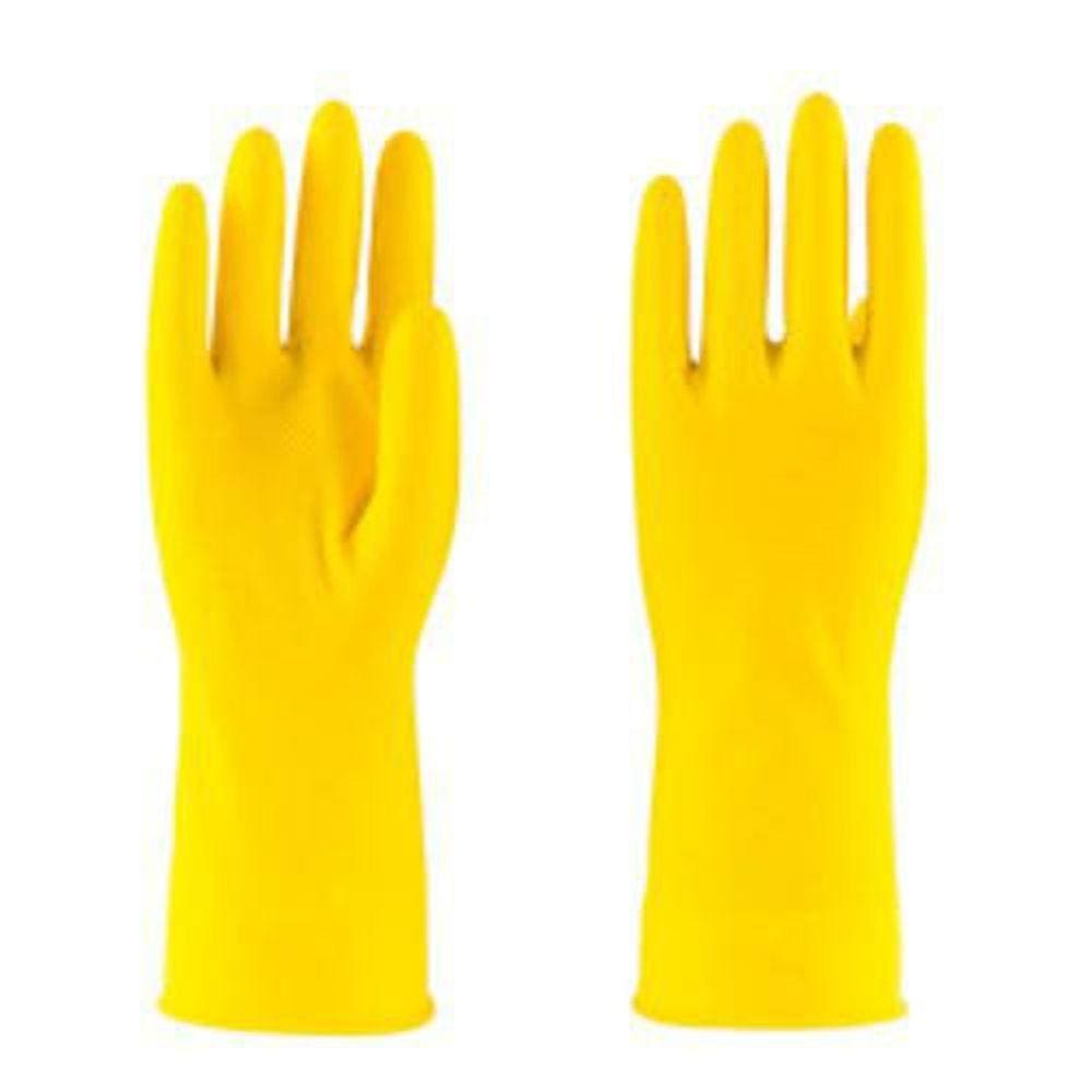 Luvas Amarelas De Latex Talge Tam M