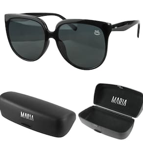 Oculos sol social proteção uv feminino vintage praia + case quadrado presente estiloso verão moda