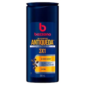 Shampoo Bozzano Antiqueda 3 x 1 Cafeína 200ml