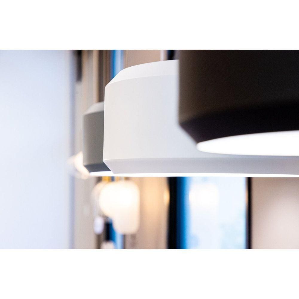 Pendente Sut Branco E27 Bulbo Max 40w Branco
