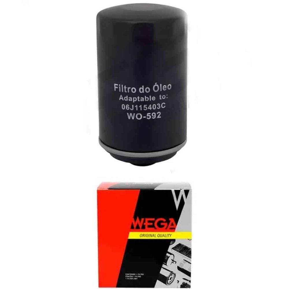 Filtro De Óleo Audi A3 2006 A 2013 WO592 Wega