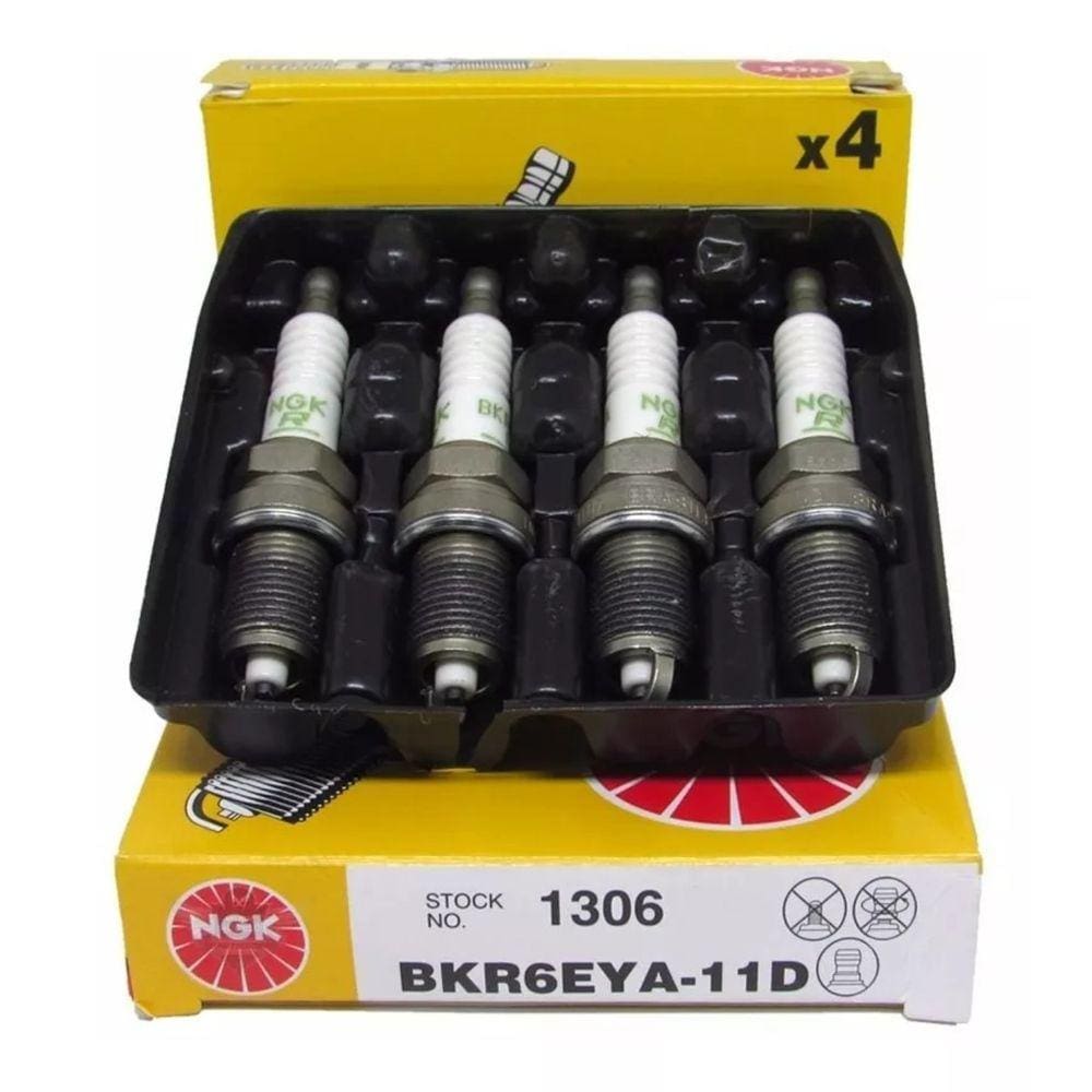 Jogo Velas Corolla 1.8 16V Zze122fbe Zze142fbe Bkr6eya11d