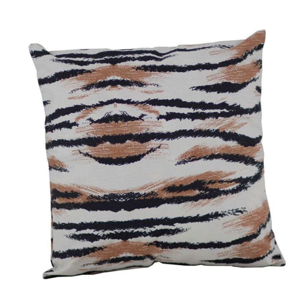 Almofadas Cheias Sofa Sala Impermeável Decorativa Antimofo Tigrado