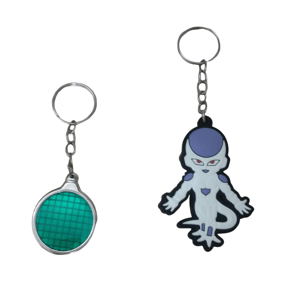 Kit 2 Chaveiros Personagens Dragon Ball