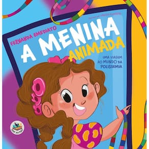 a menina animada