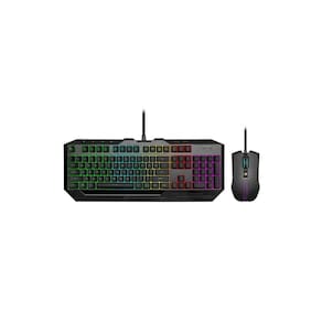 Kit Teclado e Mouse Gamer Cooler Master SGB3000 RGB Sensor Ó