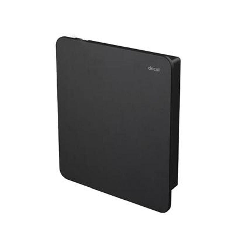 Acabamento válvula de descarga Docol Flat Ônix