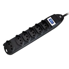 Filtro De Linha Multi 6 Tomadas 1M Preto Linear - WI221