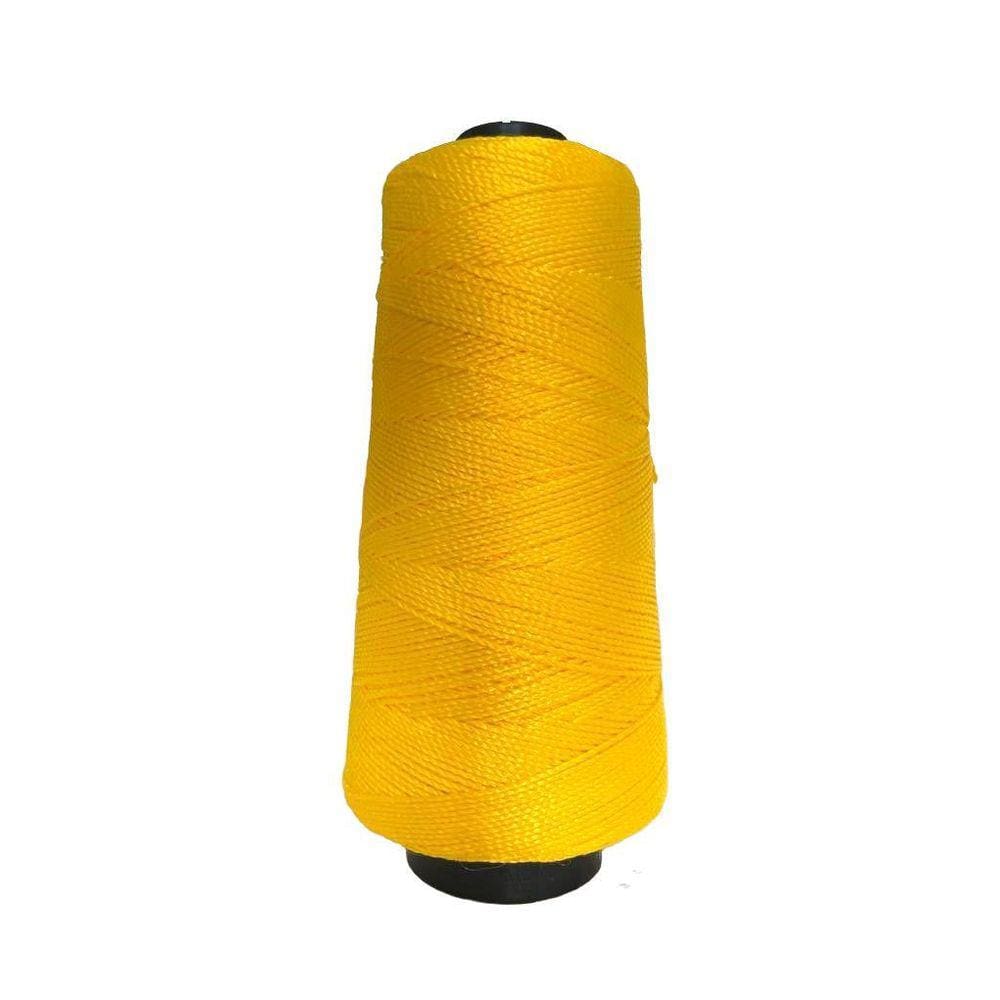 Linha Trico Croche 500M Para Trançar Cabelo - Ouro