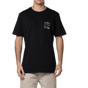 Camiseta Quiksilver Hi Multiples WT24 Masculina Preto