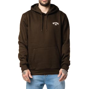 Moletom Billabong Canguru Small Arch 280G WT24 Marrom