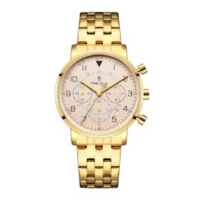 Relógio Phillip London Masculino Ref: Pl80394645m Ch N Cronógrafo Dourado