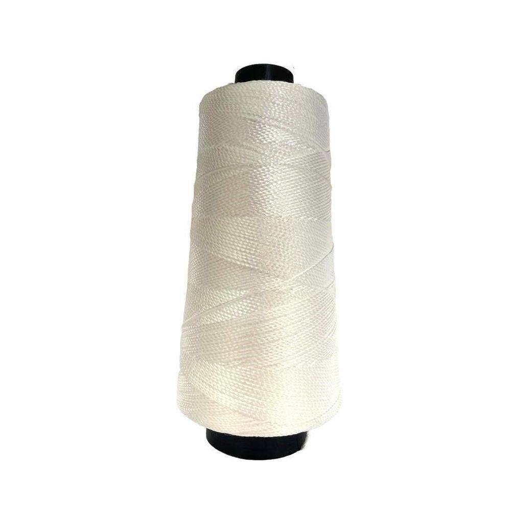 Linha Trico Croche 500M Para Trançar Cabelo - Pérola