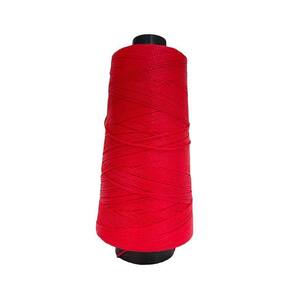 Linha Trico Croche 500M Para Trançar Cabelo - Tomate
