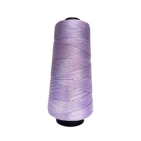Linha Trico Croche 500M Para Trançar Cabelo - Lilás