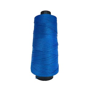 Linha Trico Croche 500M Para Trançar Cabelo - Azulão