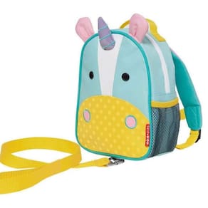 Mini Mochila Infantil Guia Alça de Segurança Crianças Bebês Escolar