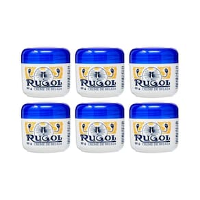 Creme Rugol Pote 50G - Kit Com 6Un