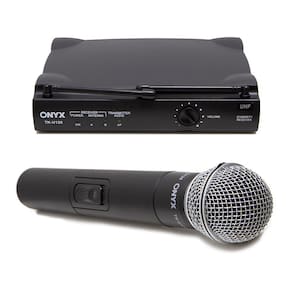 Microfone sem Fio TK U120 UHF Onyx