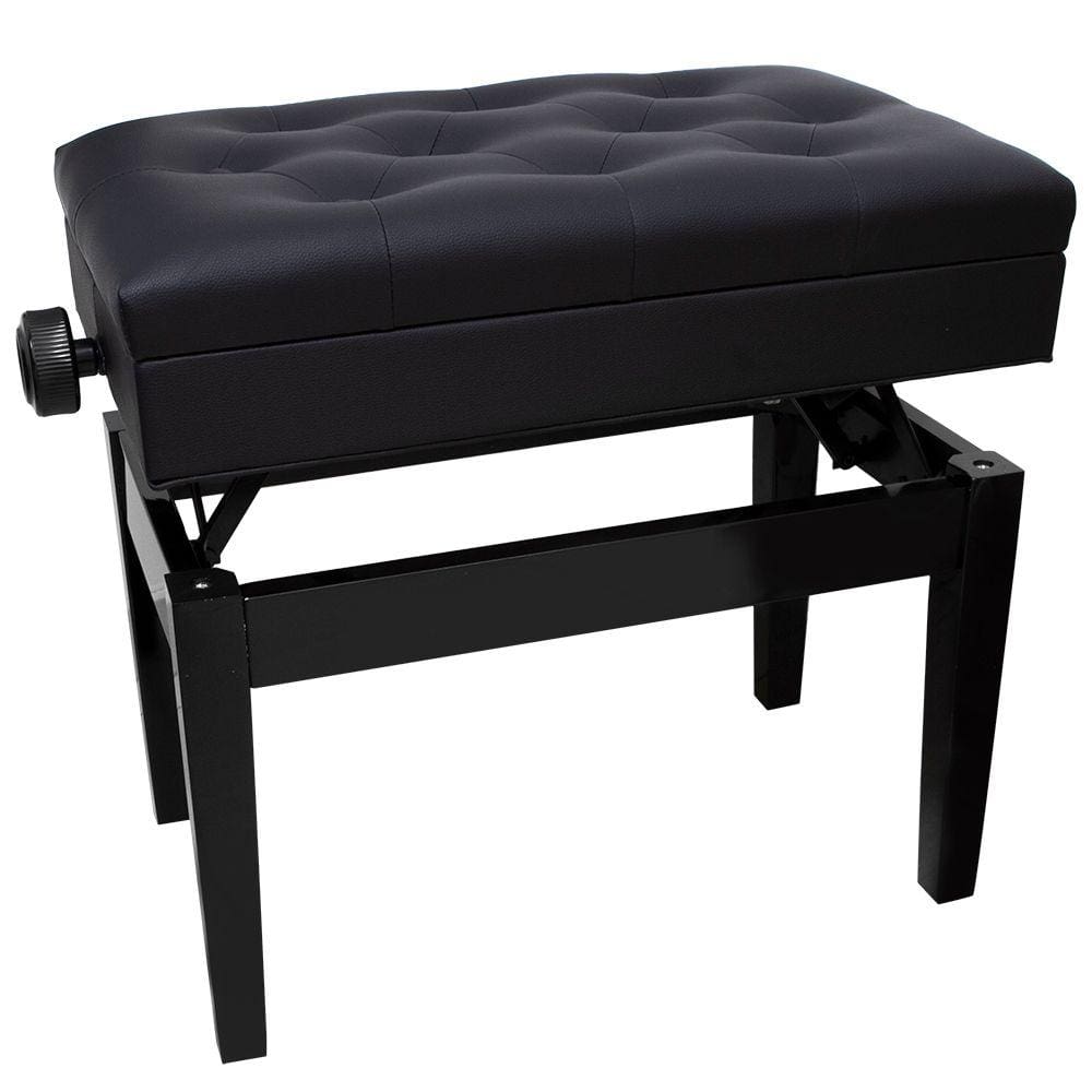Banco de Piano com Regulagem BA 3 Preto Alan