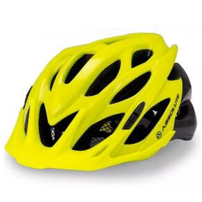 Capacete Absolute Wild c/ LED - Amarelo/Preto M