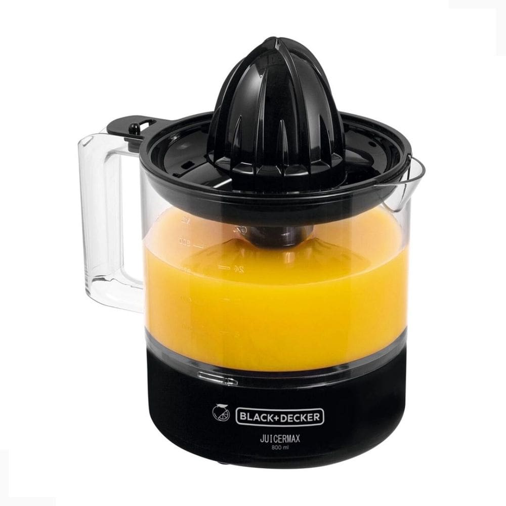 Espremedor de Frutas Black Decker 30W Jarra de 800ml Filtro Regulavel - Preto - 110V - Cj700-br