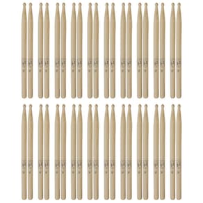Kit com 20 Pares de Baquetas para Bateria Maple 5A New York