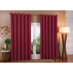 Cortina Blackout Em Tecido Corta Luz 4,00 X 2,80 Sala E