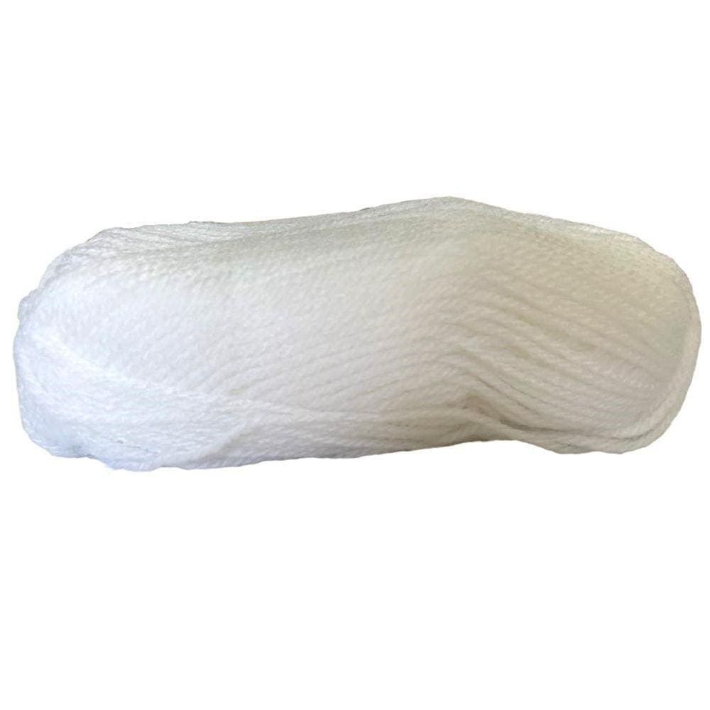 Novelo Lã Pingouin Flash 100G Trico Croche - Branco 002