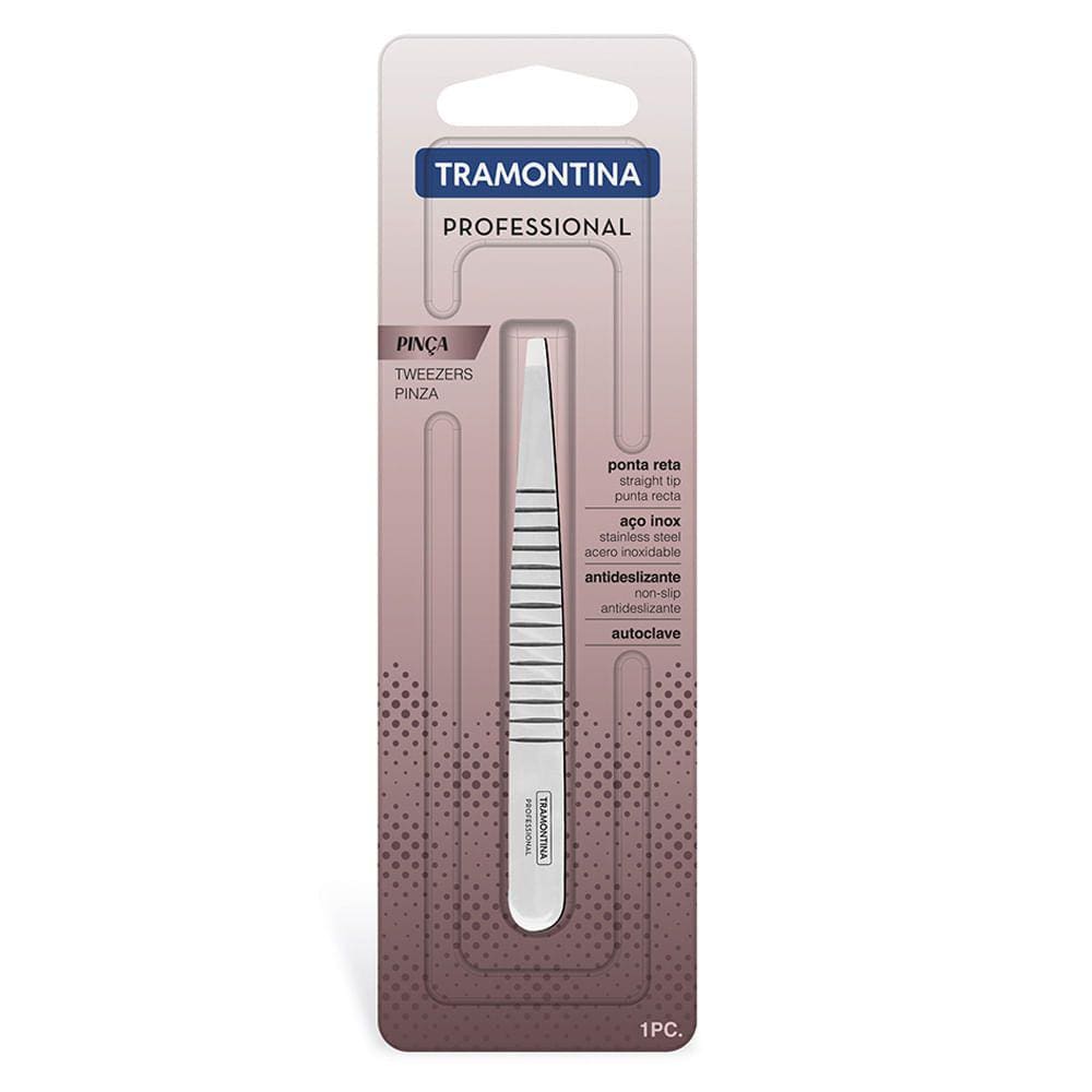 Pinça de Ponta Reta Tramontina Professional Inox