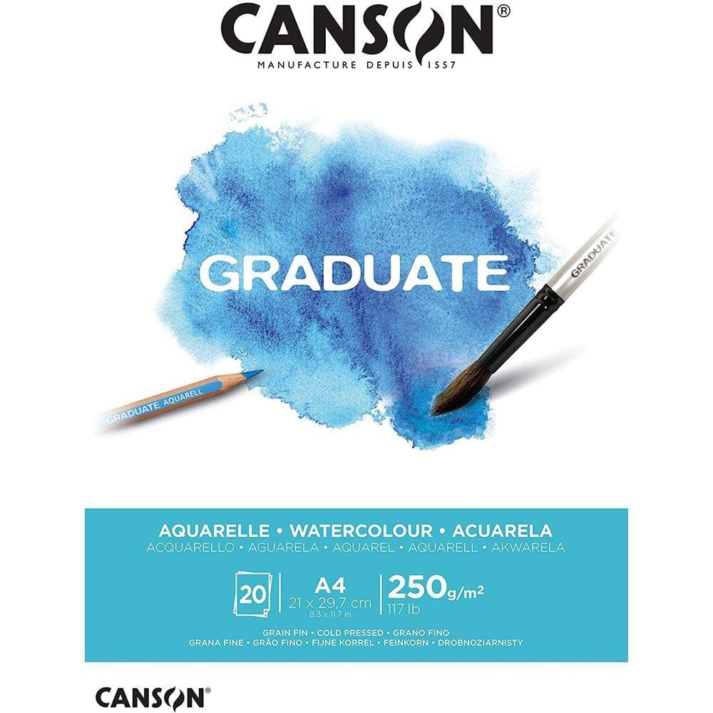 Bloco Graduate Aquarela 250g Canson