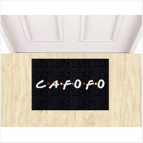 Tapete Capacho Cafofo Casa Para Porta de Entradas