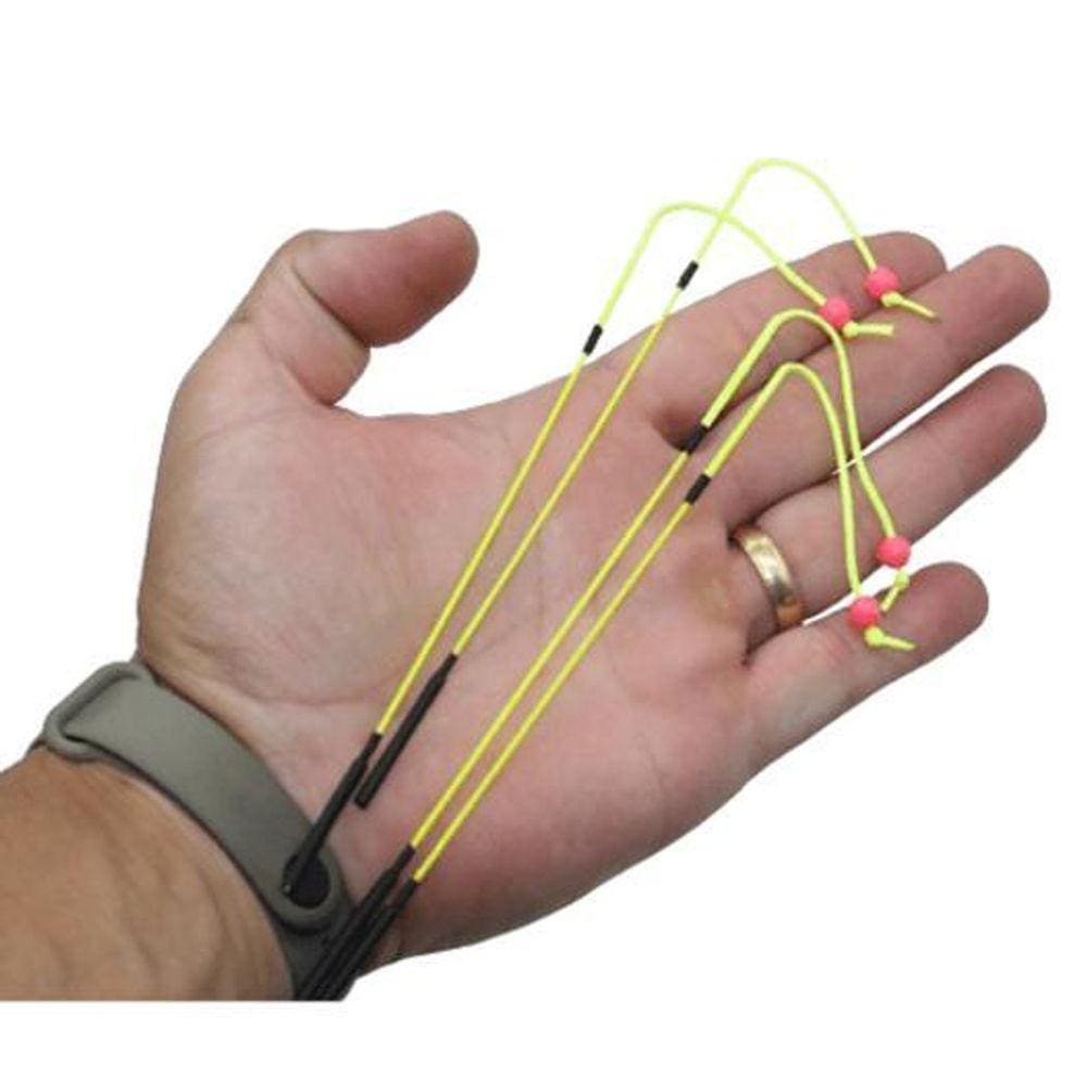 Kit 4 Ponteira Inteligente Pesca Dedo Duro Vara Telescopica