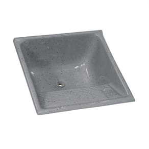 Tanque Simples Marmore Sint Granitado Nº2 62X62cm Cinza