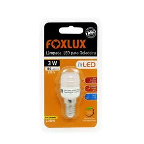 Lampada Led 3W Geladeira Foxlux