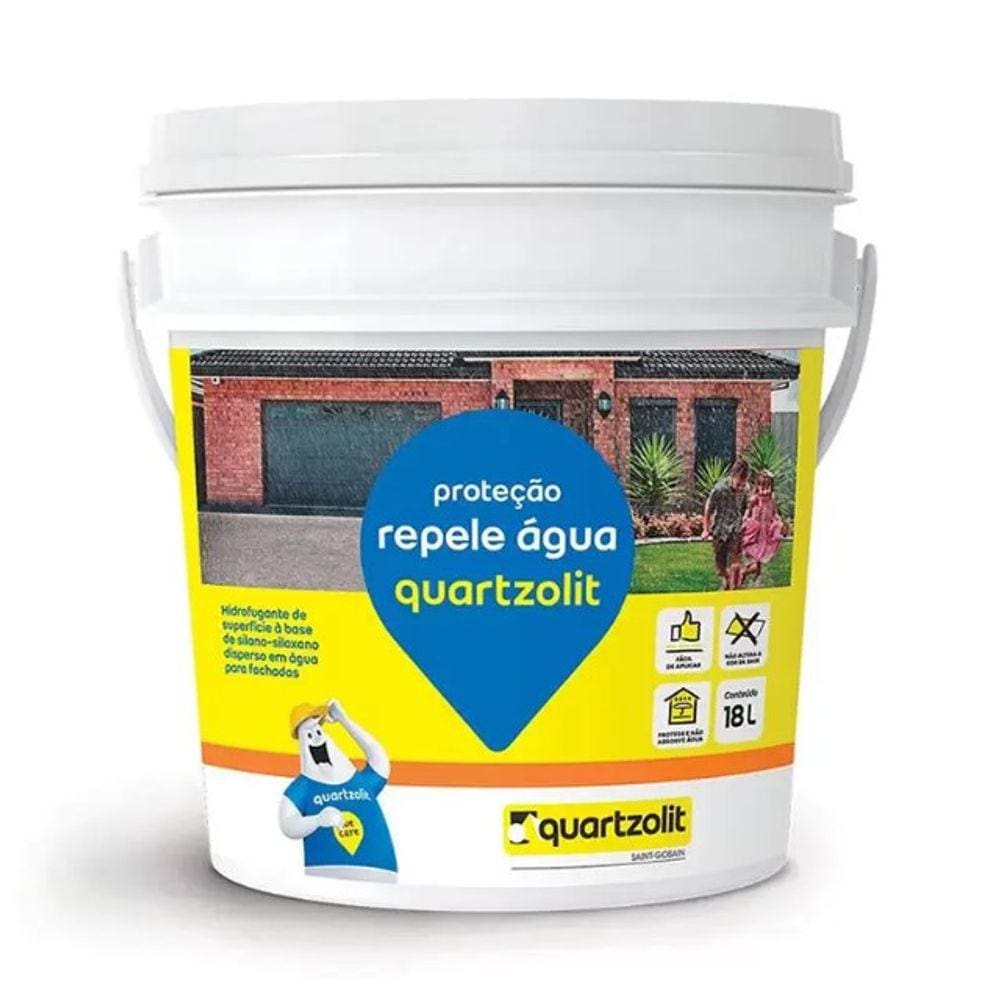Repele Agua Balde 18L Quartzolit