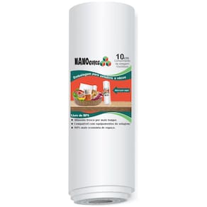 Kit 10 Rolos Nanocubos 10X500Cm Embalagens Sacos Refil